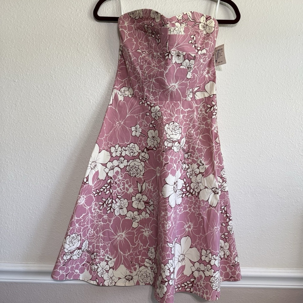 Vintage Rampage Dress Size 6 Floral Pink Grunge 90s Y2K A‎ Line Fit Flare New